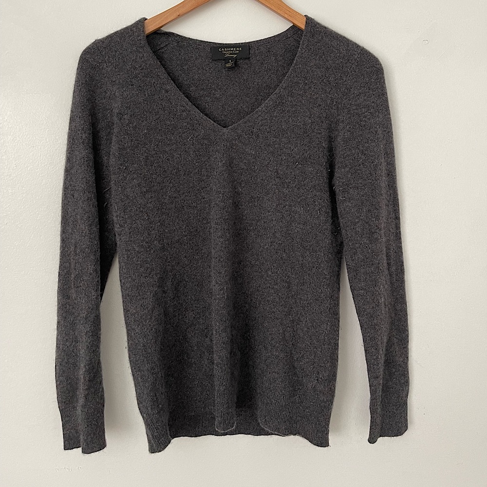 Charter Club V-Neck Cashmere Sweater